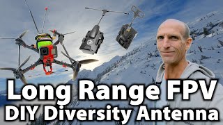 Long Range FPV Antennas for ELRS amp Crossfire  Diversity RX [upl. by Blackmore]