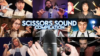 ASMR Best Scissors Sounds ✂️ Compilation Pt 2 [upl. by Acacia145]