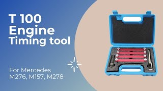 T100 Engine timing tool for Mercedes M276 M157 M278 [upl. by Eihpos]