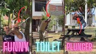 The Funny Toilet Plunger Prank🤣🚽🪠 [upl. by Iliram326]