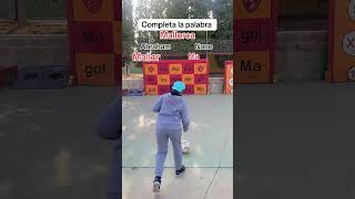 Completa la palabra futbol shorts viral [upl. by Bakki583]