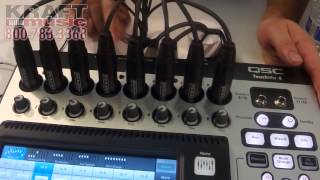 Kraft Music  QSC TouchMix 8 Compact Digital Mixer NAMM 2015 [upl. by Lehrer]