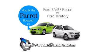 Parrot Asteroid or MKi Kit to Ford Falcon Territory DIY Bluetooth installation video [upl. by Atiuqes]