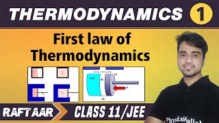 Thermodynamics 01  First Law Of Thermodynamics  Class 11JEE  RAFTAAR [upl. by Accalia]