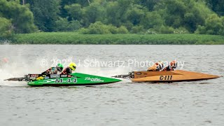 1100ccR Heat 2 of 3 2022 DePue PRO Nationals 1100 Runabout 1100R Hoot Bros Racing APBA USTS [upl. by Hiroshi]