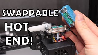 Swappable hot end for Creality CR10 [upl. by Nnoj]