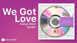 Kanye West  We Got Love ft Teyana Taylor  YANDHI [upl. by Asiak]