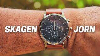 This Smartwatch Looks Like A Real Watch SKAGEN JORN HYBRID HR [upl. by Dyol378]