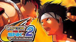 Capcom vs SNK 2 Mark of the Millennium 2001 Gameplay PC [upl. by Alinoel473]