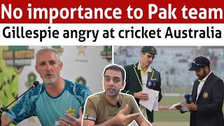 Australia focus on Border Gavaskar no interest with Pakistan Gillespie [upl. by Lenra]