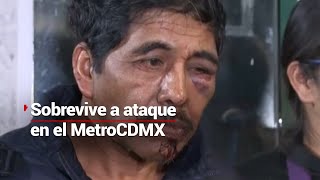 ¿CÓMO FUE  Sobreviviente del ataque en el Metro Tacubaya en CDMX narra lo que vivió [upl. by Wayne]