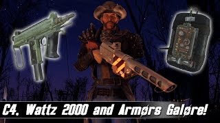 Fallout 4 Mods Week 55  C4 Wattz 2000 and Armors Galore [upl. by Fabiola]