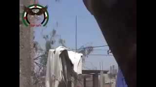 GRAPHIC FSA Rebel Killed By SAA Sniper [upl. by Laspisa]