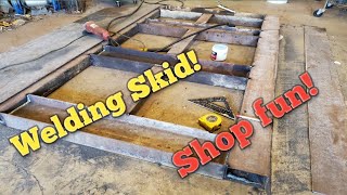 Building a welding skid part 1 [upl. by Leibrag]