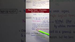 Anaesthesia  Chemistry  Chapter15 Chemistry in Everyday Life  Lec64 Part3 [upl. by Valdemar]