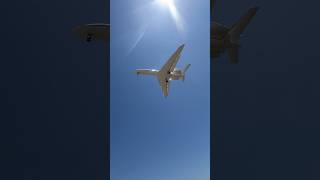 Gulfstream G550 landing at Mcllelan polamar airport avation airplane planespotting [upl. by Ji]