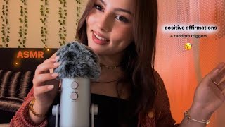 ASMR  Positive Affirmations amp Random Triggers [upl. by Gina]