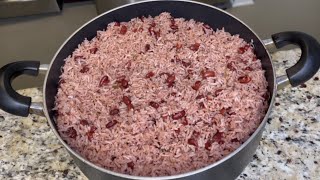 How To Make JAMAICAN RICE AND PEAS [upl. by Vevay]