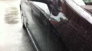 Meguiars scratch x 20  Rain Test [upl. by Aekin]