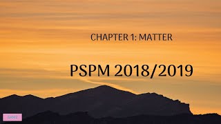 Chapter 1 PSPM SK015 20182019 [upl. by Carce361]