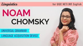 Noam Chomskys Language Theory Best explanation you will ever hear UGC NET English [upl. by Nicolina316]