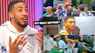 The Real Story of Giannis Flipping Out Over the Game Ball  Tyrese Haliburton [upl. by Feodore616]