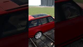 Range rover accident with train in indian bike driving 3d shortsaccident [upl. by Hamish576]