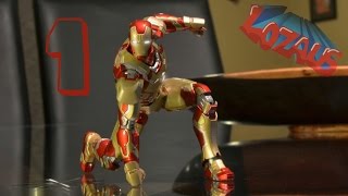 IRONMAN Stop Motion Action Video Part 1 [upl. by Kinom927]