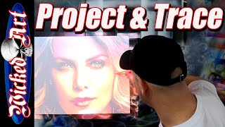 HowTo Transfer Artwork Projecting amp Tracing Episode 6 [upl. by Iluj]