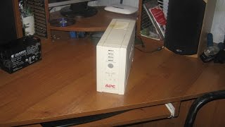 Ремонт APC BackUPS RS 500 [upl. by Zorine]