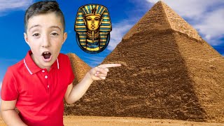 Great Pyramids of Giza 🇪🇬 Ancient Egypt for Kids 📚 Educational Videos For Kids [upl. by Nnaeitak]