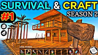 Raft Survival Again 🤯  Survival and Craft Season 2 1  Survive On Raft GamePlay [upl. by Krantz277]