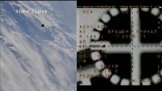 Soyuz MS21 manual docking [upl. by Kcirdes]