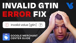 Invalid GTIN Error Fix  Google Merchant Center Error Fix [upl. by Haughay656]