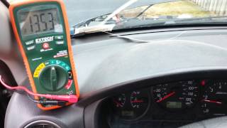 New alternator not charging battery on 07 Subaru Impreza 25i [upl. by Tennaj]