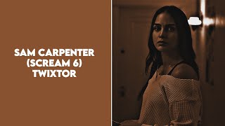 4k Sam Carpenter Scream 6 Twixtor [upl. by Ydnys376]