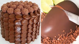 18 Quick And Easy Chocolate Cake Decorating Tutorials  How to Make Cake And Dessert MrCakesOfficial [upl. by Ettenirt]