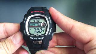 Casio GShock Vibrating Alarm Watch G75101V [upl. by Shayla822]