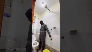 I KNOW SOMEONE CHEAPER 😂 bathroom cheap viralvideos funny foryou shorts explore lifehack [upl. by Appledorf447]