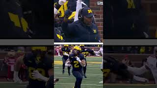 Blake Corum TD Against Ohio State with REACTIONS 😤 football cfb michigan [upl. by Eras212]