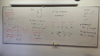 Matematik 1b värdemängd och Definitionsmängd C och A exempel [upl. by Eiramoj]