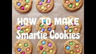 Easy As That  Smartie Cookies [upl. by Amaerd56]