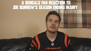 A Bengals Fan Reaction to Joe Burrows Season Ending Injury [upl. by Sidnee]