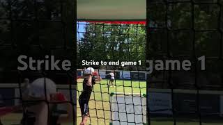 Strike out to end game 1 [upl. by Okihcim]