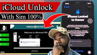 How to Bypass Activation Lock  A12 ICloud Bypass with signal  iRemoval Pro 311 Update [upl. by Sosthina]