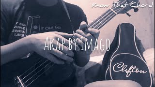 Akap by Imago Ukelele Tutorial [upl. by Yodlem]