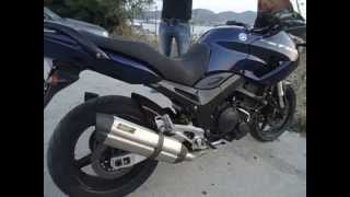 Yamaha TDM 900 with MIVV exhaust systems [upl. by Ttezzil]