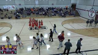 Lewiston vs DillerOdell High School Girls Varsity Basketball [upl. by Tonl899]