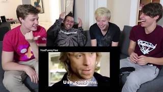 REACTING TO BANNED COMMERCIALS w MY ROOMMATES  Sam Golbach [upl. by Yelrahc]