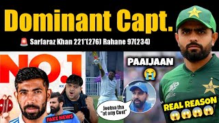 Sarfaraz का Double धमाका 😱 Why Babar STEP DOWN  जो करना है कर लो Rohit WTC Winner होगा [upl. by Aranahs]